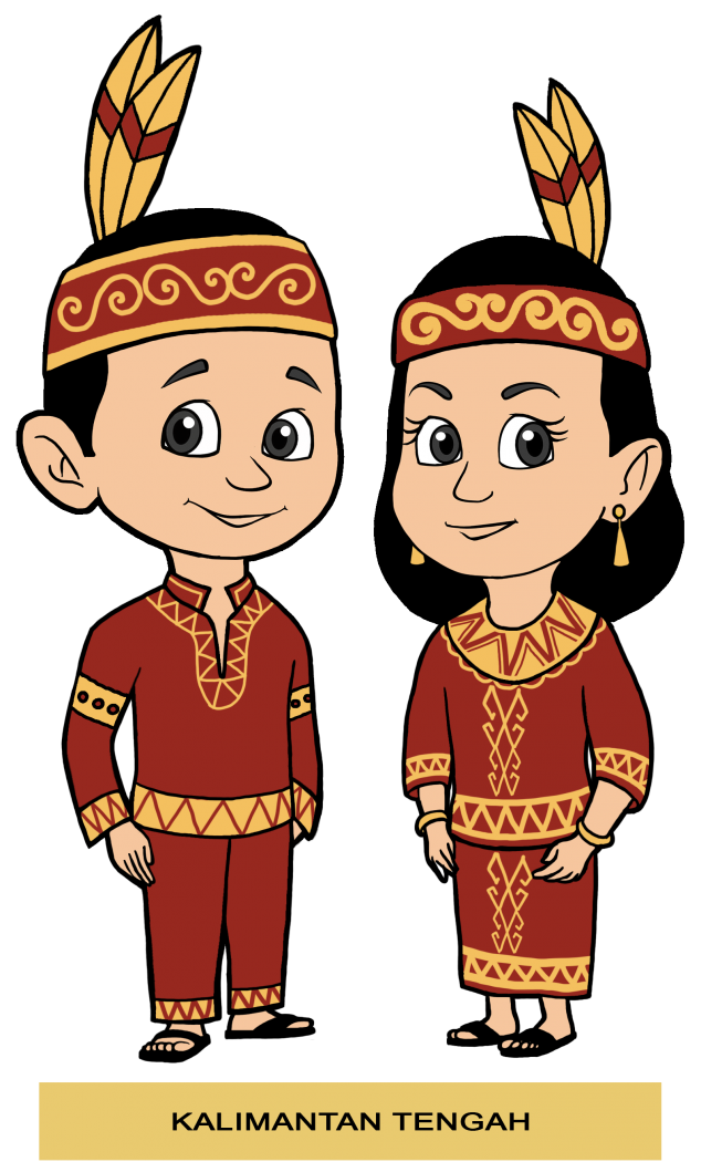 Pakaian Adat Tradisional Di Indonesia Kartun Gambar T - vrogue.co