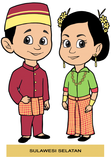 Pakaian Adat Sulawesi Selatan Pakaian Adat Sulawesi Selatan Nama